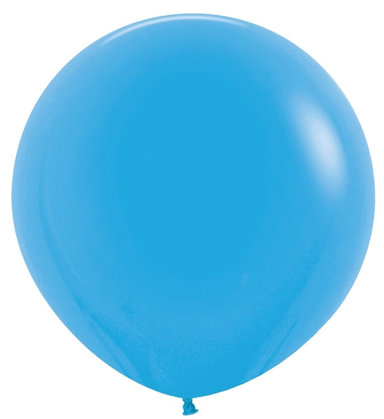 24" Latex Balloons (3 Per Bag) Fashion Blue Sempertex