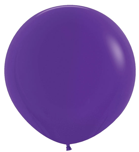 24" Latex Balloons (3 Per Bag) Fashion Violet Sempertex