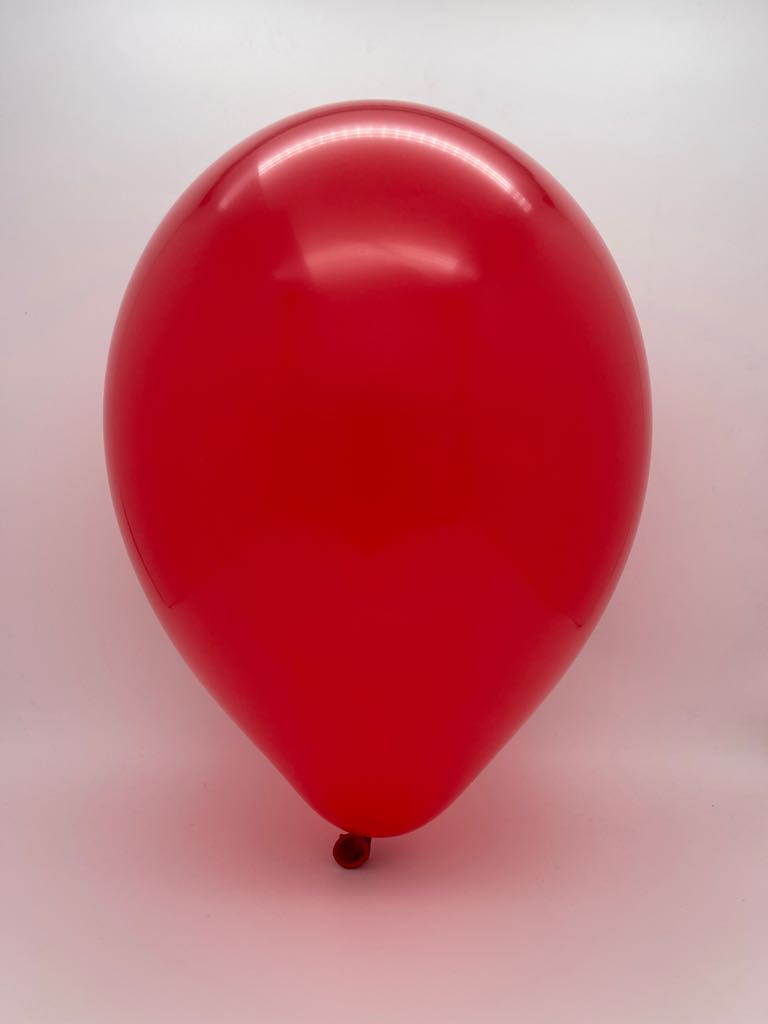 17" Standard Red Tuftex Latex Balloons (25 Per Bag)