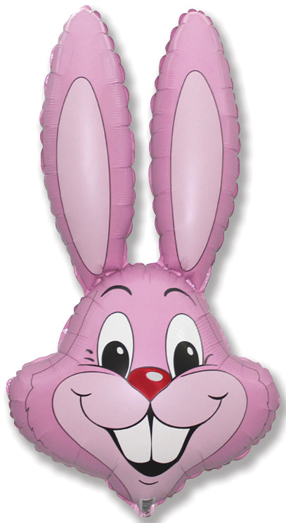 35" Bunny Rabbit Head Pink