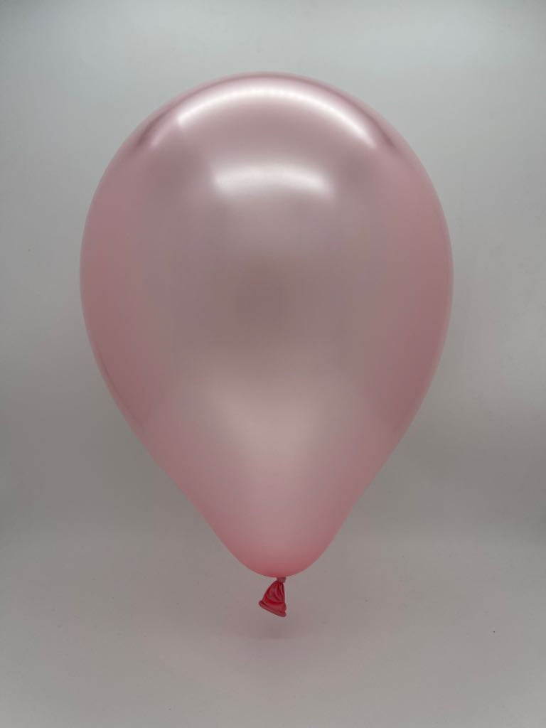 12" Kalisan Latex Balloons Metallic Pearl Pink (50 Per Bag)