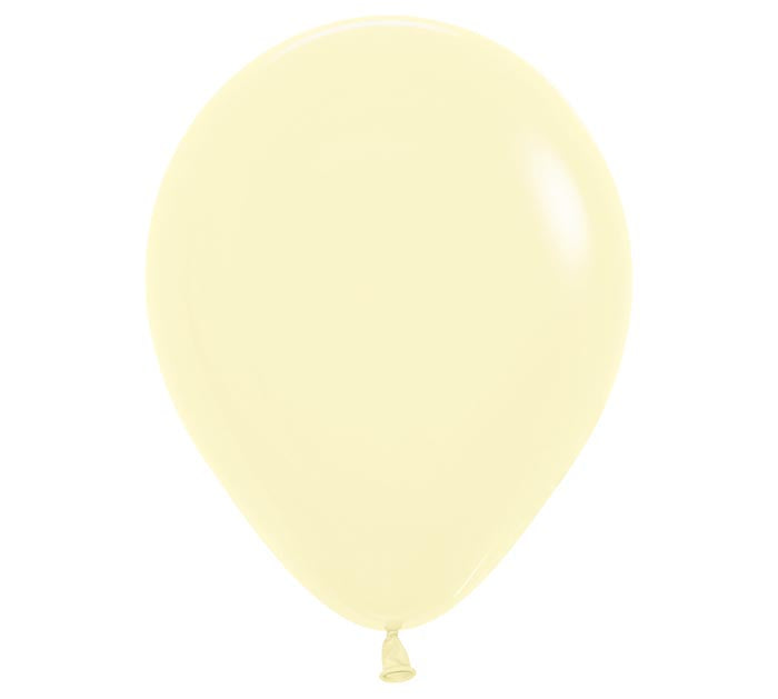 11" SEMPERTEX PASTEL MATTE YELLOW