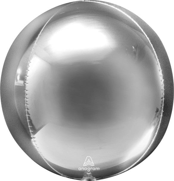 16" Silver Orbz