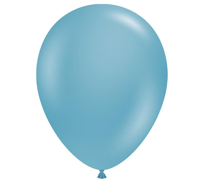 11" TUFTEX DESIGNER BLUE SLATE 100 PACK