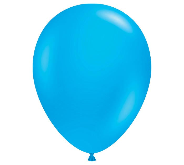 11" Standard Blue Tuftex Latex Balloons (100 Per Bag)