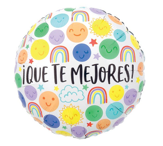 17"PKG QUE TE MEJORES HAPPY DOODLES