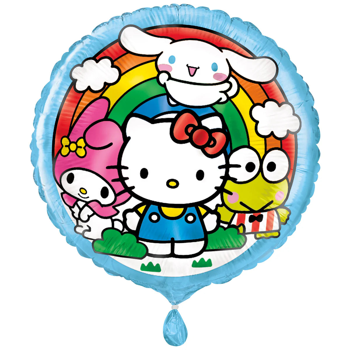 18" Hello Kitty  and Friends  Cinnamoroll, My  Melody, Keroppi  Foil Balloon