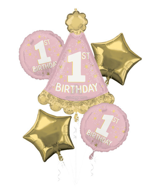 Bouquet Happy 1st Birthday Little Miss