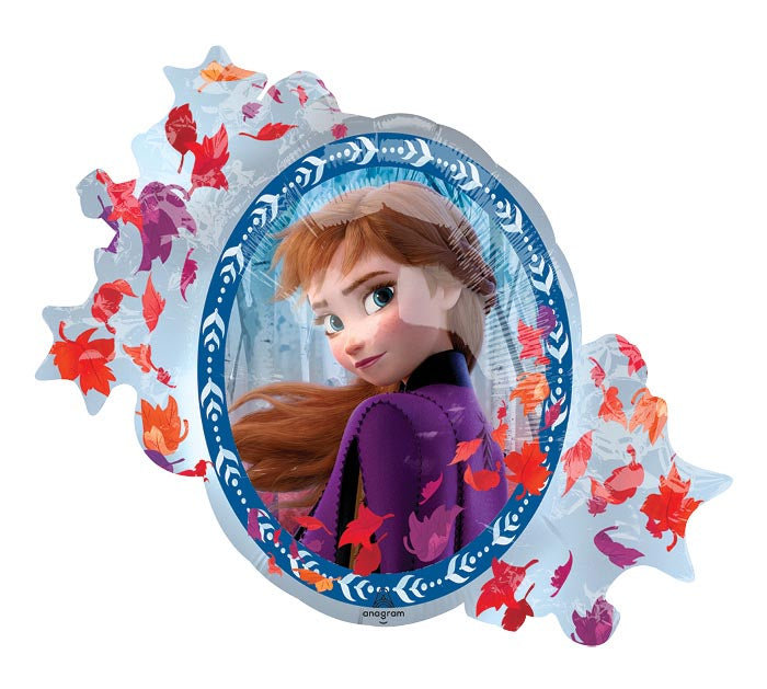 30"PKG FROZEN 2 ELSA ANNA 2-SIDED SHAPE