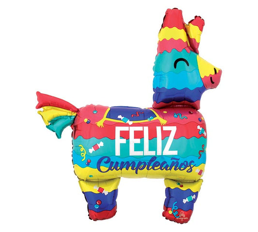 33"PKG PINATA FELIZ CUMPLEANOS BALLOON