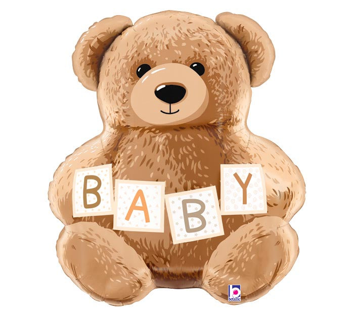 26" PKG BABY TEDDY BEAR SHAPE