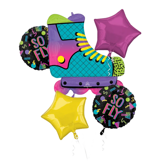 Bouquet 90s  Party Foil  Balloon
