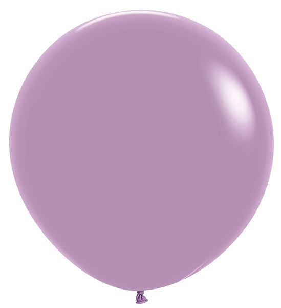 24" Sempertex  Latex Balloons  (3 Per Bag)  Pastel Dusk  Lavender