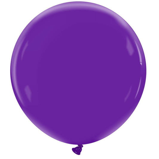 36" Cattex  Brand Premium  Royal Purple  Latex Balloons