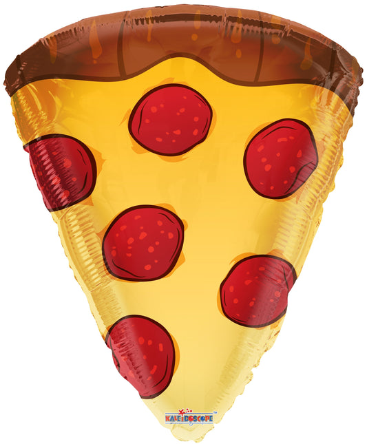 18" Slice Of  Pizza Shape  Foil Balloon