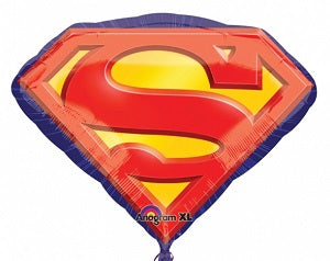 26" Superman  Emblem Foil  Balloon