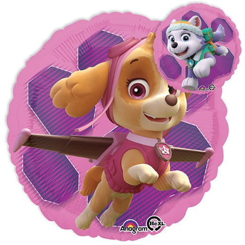 18" Paw Patrol Skye & Everest Foil Balloon