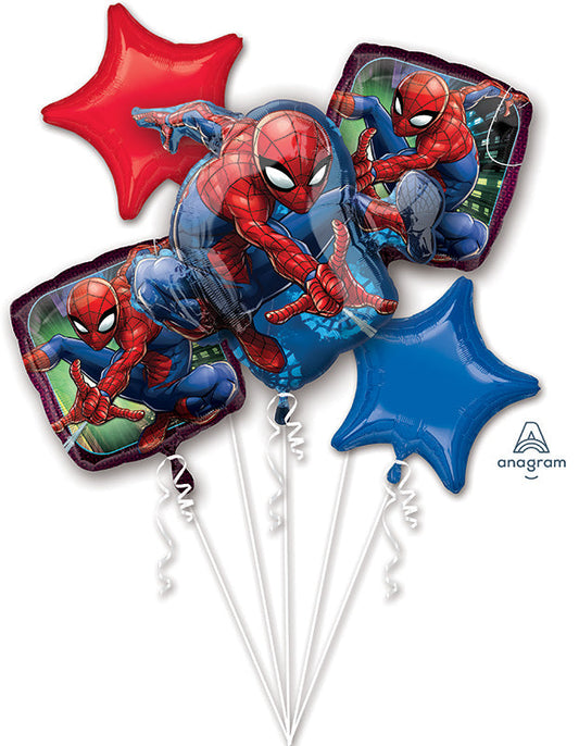 Spider-Man Bouquet Foil Balloon