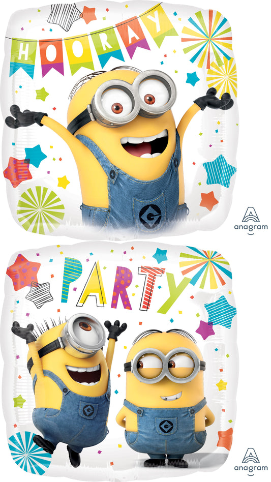 18" Despicable  Me Party Minion  Balloon