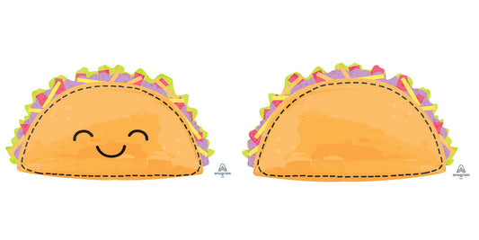 33" Jumbo Taco  Fun Foil Balloon