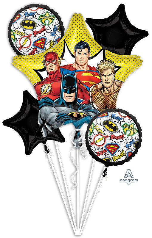 Bouquet Justice League Foil Balloon