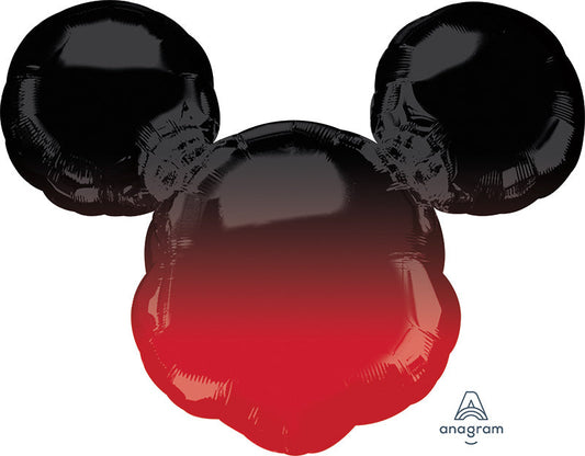 27" Mickey  Mouse Forever  Ombré  Super Shape Foil  Balloon
