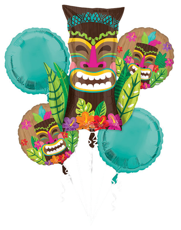 Bouquet  Vintage Tiki Foil  Balloon