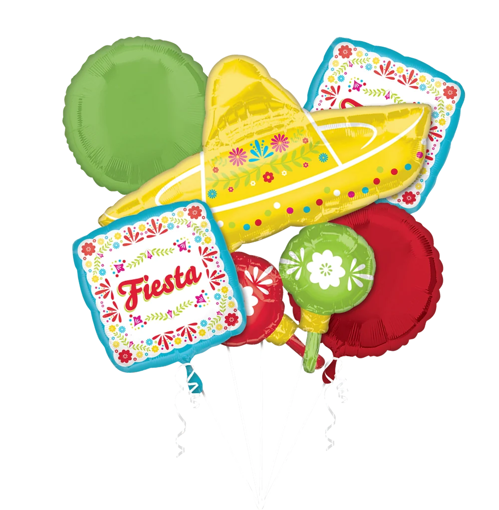 Bouquet Viva  La Party  (Spanish) Foil  Balloon