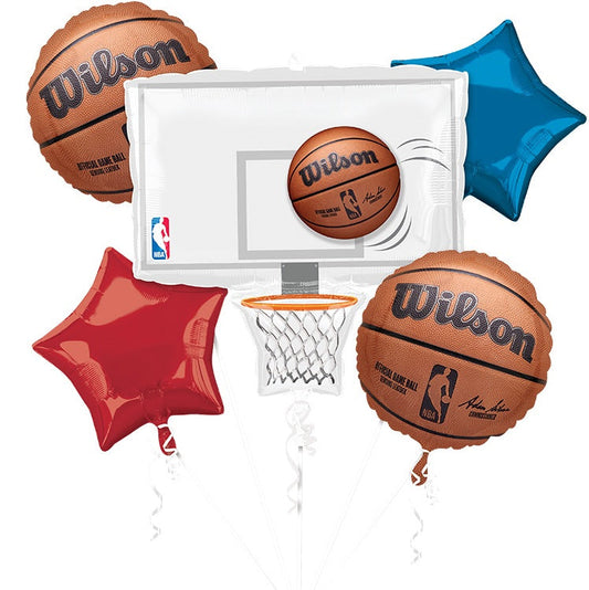NBA Basketball Bouquet Foil Balloon