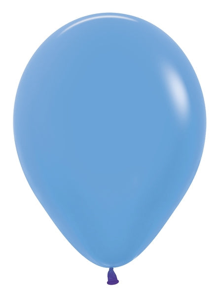 11" Latex  Balloons (100  pieces/bag)  Neon Blue