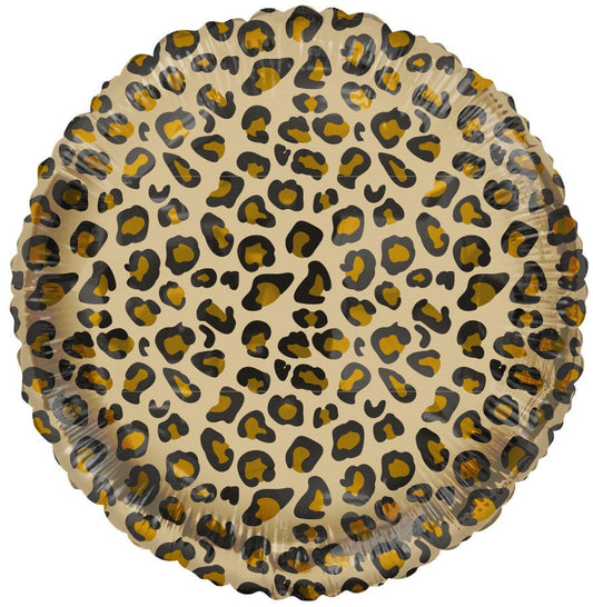 18" Catty Leopard Foil Balloon