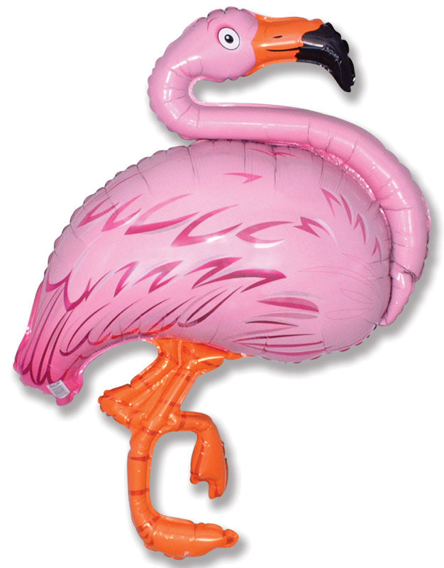 36" Pink  Flamingo Foil  Balloon