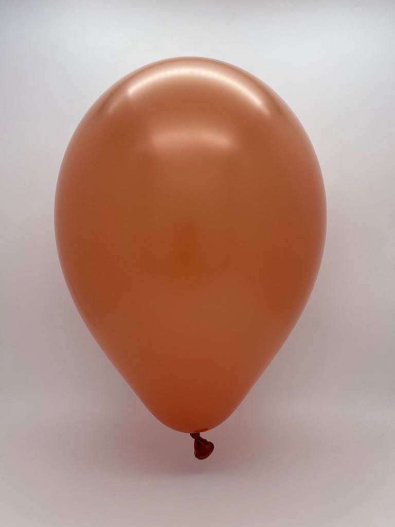 11" Burnt  Orange Tuftex  Latex Balloons  Designer  Balloons (100  Per Bag)