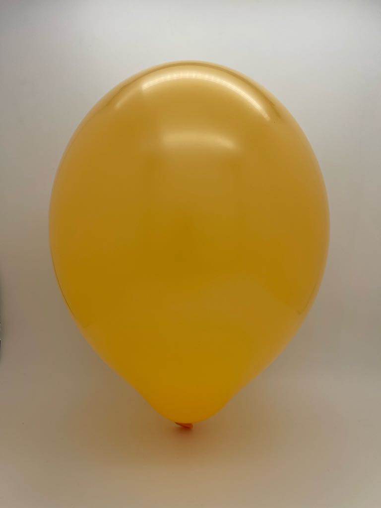 12" Cattex  Premium  Tangerine Latex  Balloons (50 Per  Bag)