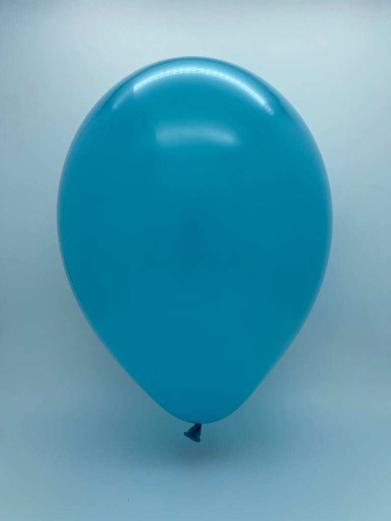 11" Turquoise  Tuftex Latex  Balloons  Designer  Balloons (100  Per Bag)