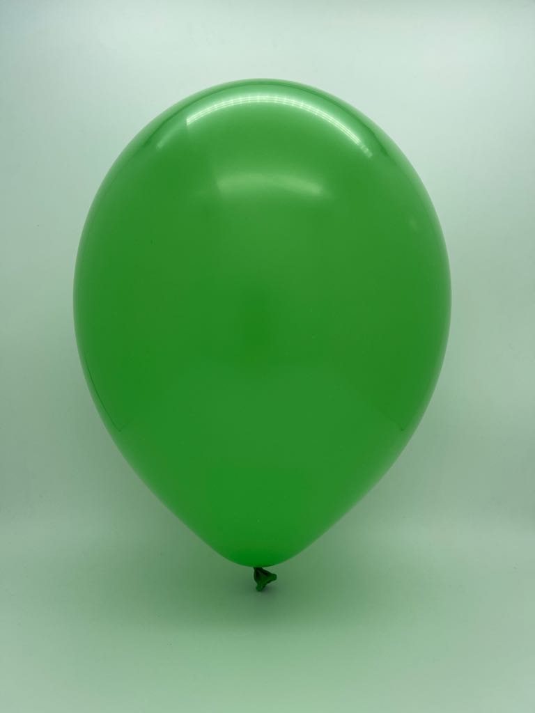 5 Inch Tuftex  Standard Latex  Balloons (50 Per  Bag) Green