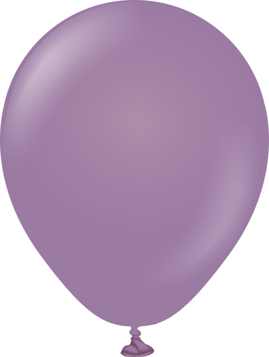 5" Kalisan Latex  Balloons Retro  Lavender (50  Per Bag)