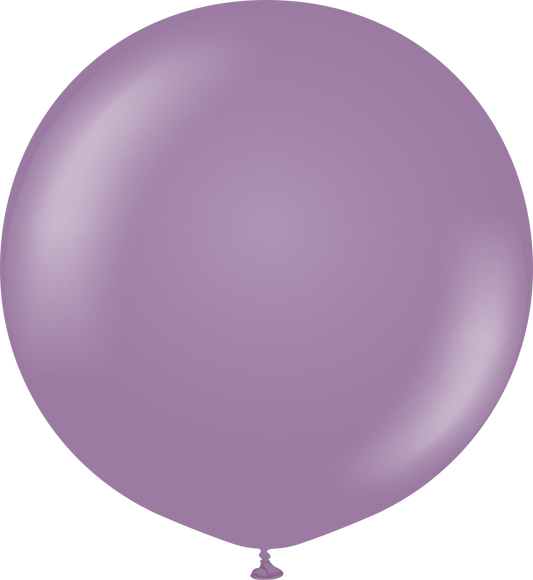 36" Kalisan  Latex Balloons  Retro Lavender  (2 Per Bag)
