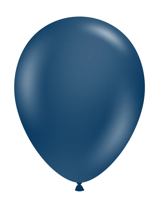 11 Inch Tuftex  Latex Balloons  Designer  Balloons (100  Per Bag) Naval