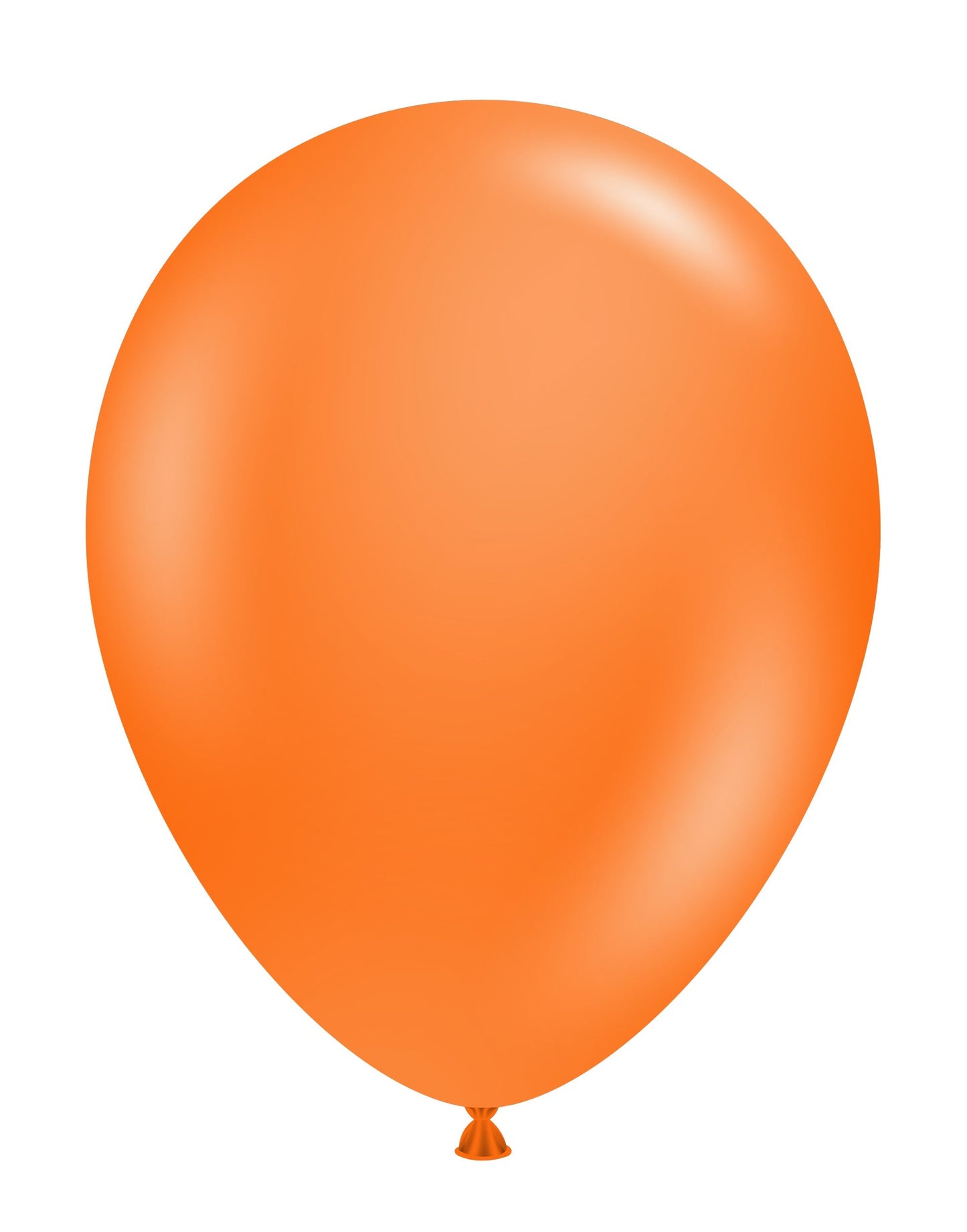 17" Standard  Orange Tuftex  Latex Balloons  (50 Per Bag)