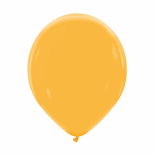 12" Cattex  Premium  Tangerine Latex  Balloons (50 Per  Bag)