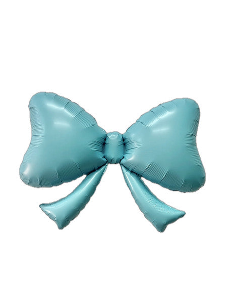 40" Light Blue Bow