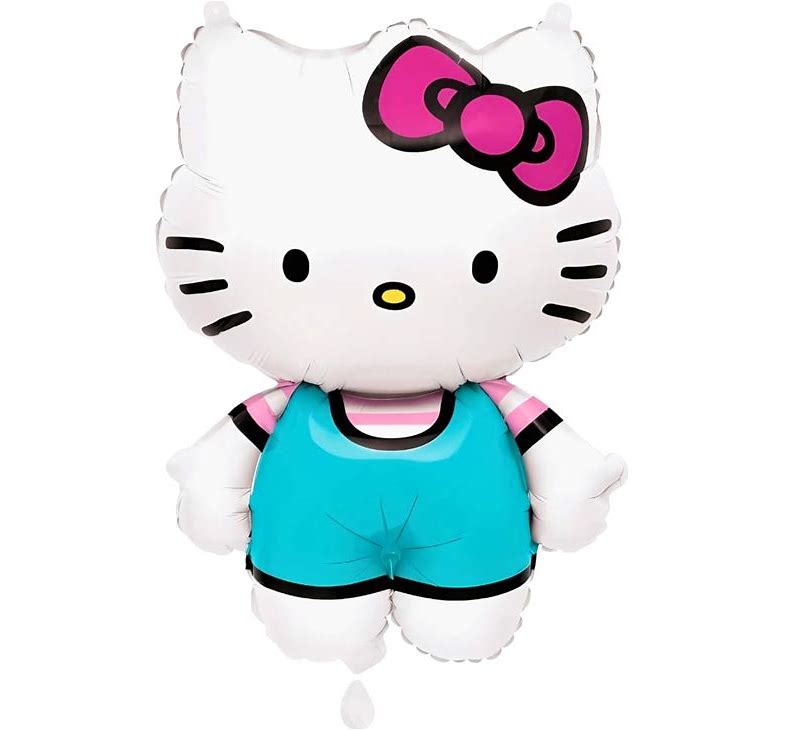 25" Hello Kitty  Shape Foil  Balloon