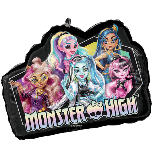 28" Monster  High  SuperShape Foil  Balloon