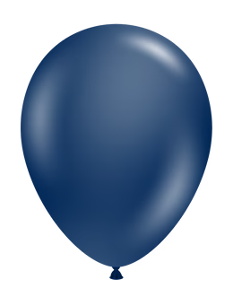 11" TUFTEX Metallic Pearlized Midnight Blue Latex Balloons