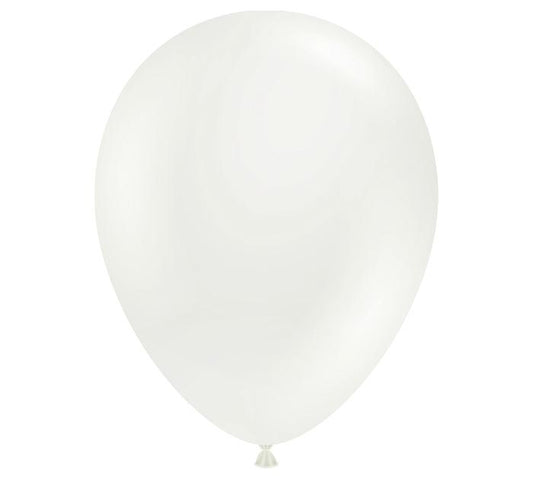5" TUFTEX STANDARD WHITE LATEX 50 PACK