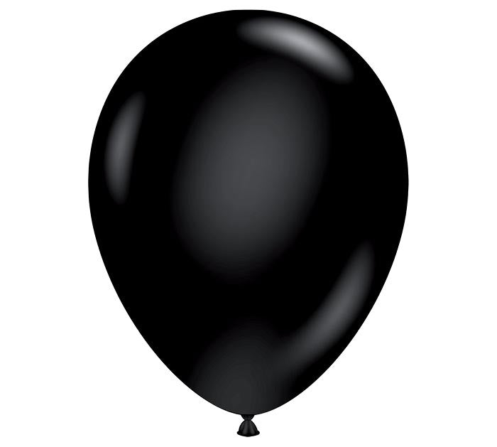 5" TUFTEX DESIGNER BLACK LATEX 50 PACK