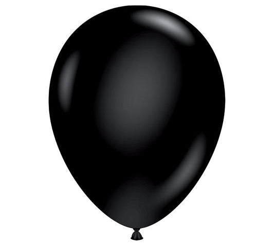 5" TUFTEX DESIGNER BLACK LATEX 50 PACK